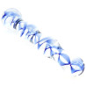 Generique Gode en verre Screw Beads 17 x 3.5cm